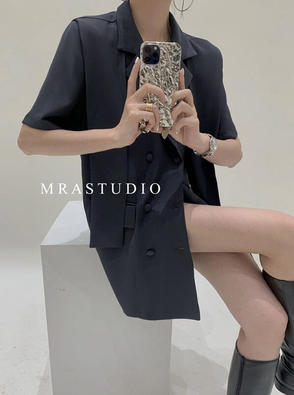 The original price is 98.99! [MRA] big brand simple two wear suit dress (with detachable shawl) j2327# cqw