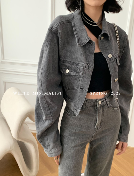 Cxdhh/ new year in early spring! [white] Korean single breasted versatile jacket ys1-xc9-w-88157\zyh