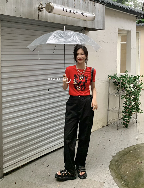 Original price 55.27! [MRA] fashionable and versatile drawstring overalls casual pants J2311