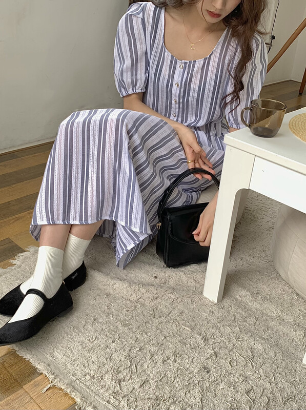 Original price 71.06! New in early summer! [baerman] Harajuku style fashion aging dress (excluding necklace) m8080# HBx
