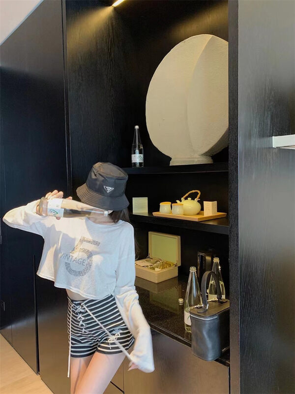 [MS studio] Digital sunscreen loose long sleeve T-shirt 5435# PCZ