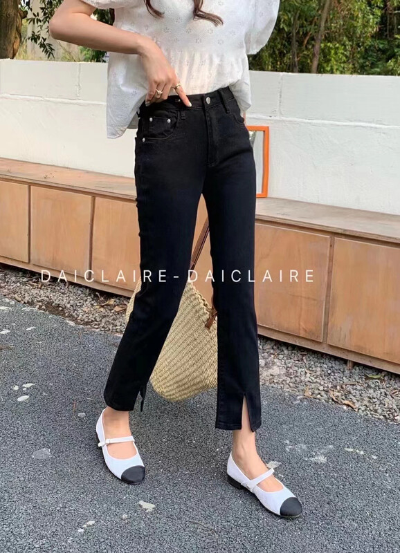 [buyer Yan Xuan Dai Jia'er] straight loose and versatile jeans 90920# Cl