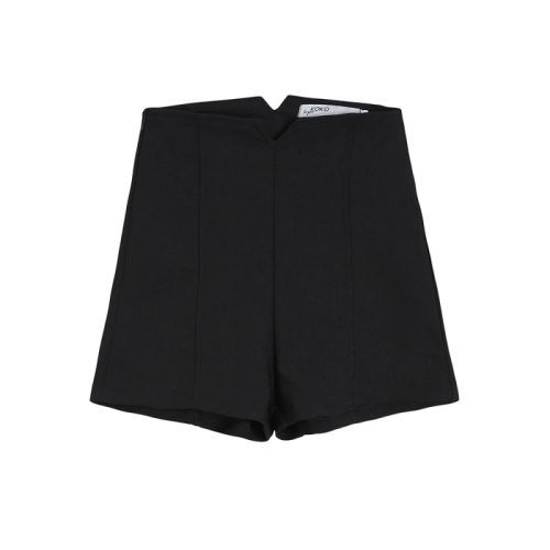 Real shooting of  summer clothes new ins fashion brand minority black sexy hot pants, versatile High Waist Shorts, children