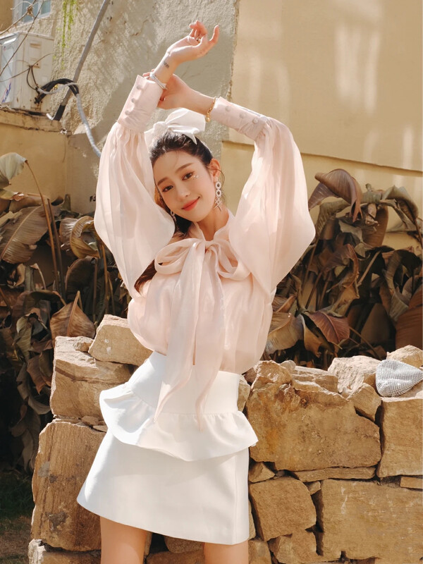 Original price 100.39! New year in early spring! [Alala emelia] niche design, slim and versatile skirt b779# JJ