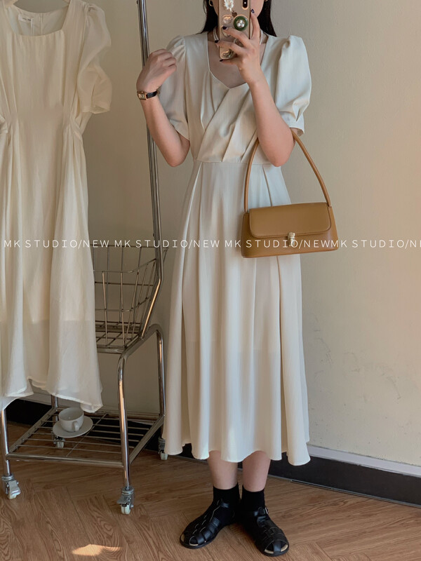 [MK] Korean style slim dress 3355# hjy