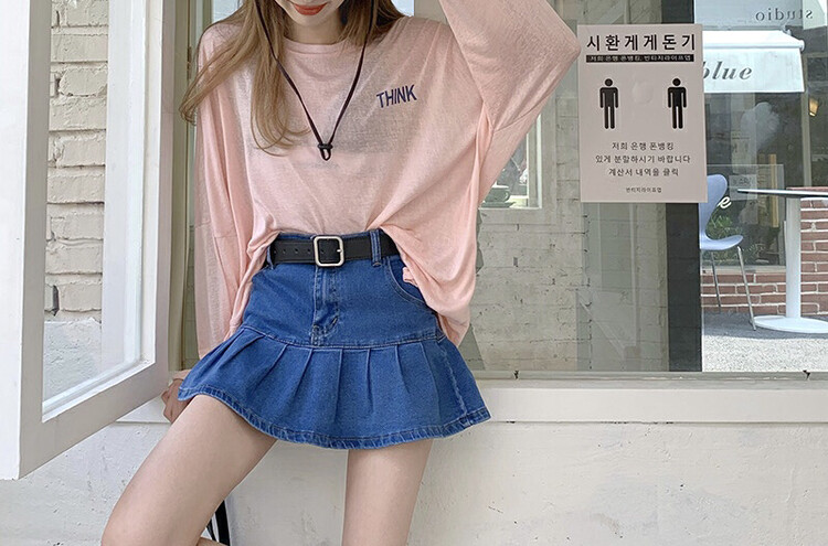 Original price 66.55! [baerman] simple and versatile sunscreen long sleeve T-shirt 19365# HBx