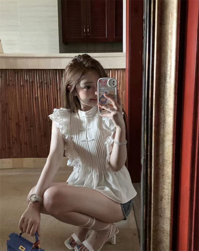 [MS studio] heavy industry Chinese style stand collar shirt 99438# PCZ