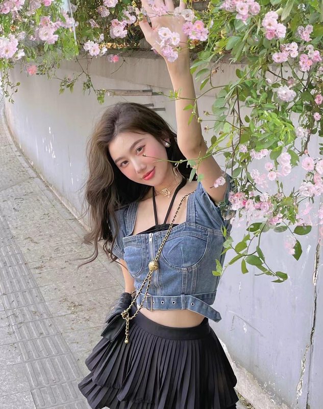 [six] Korean sweet Ruffle Skirt 63111 \pcz