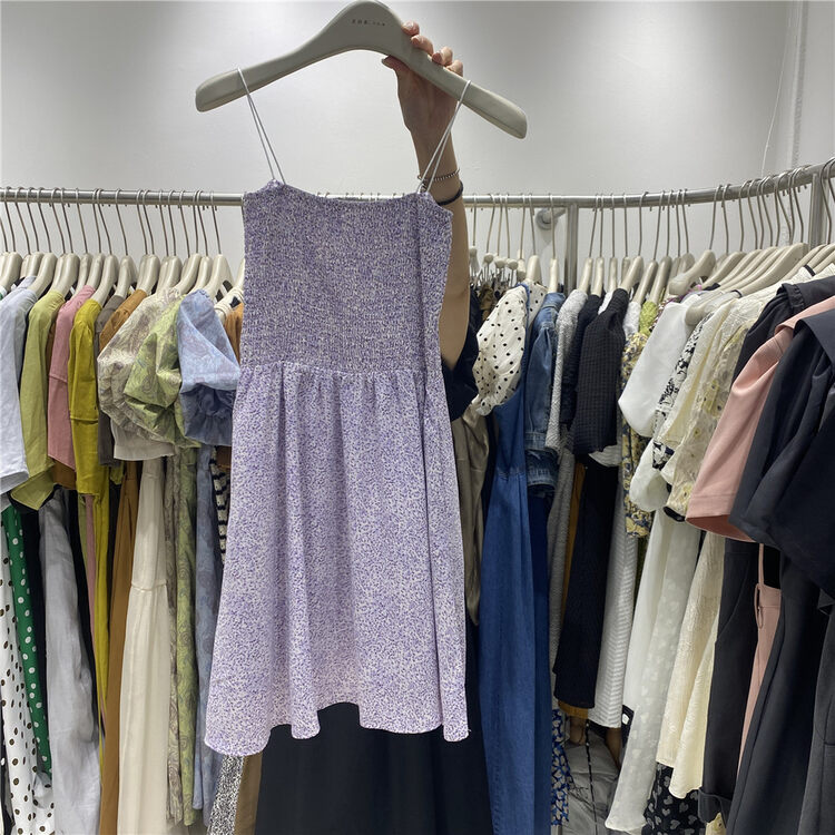 Original price 50.00! [Zoe Zoe] floral idyllic romantic suspender dress 979# zjy