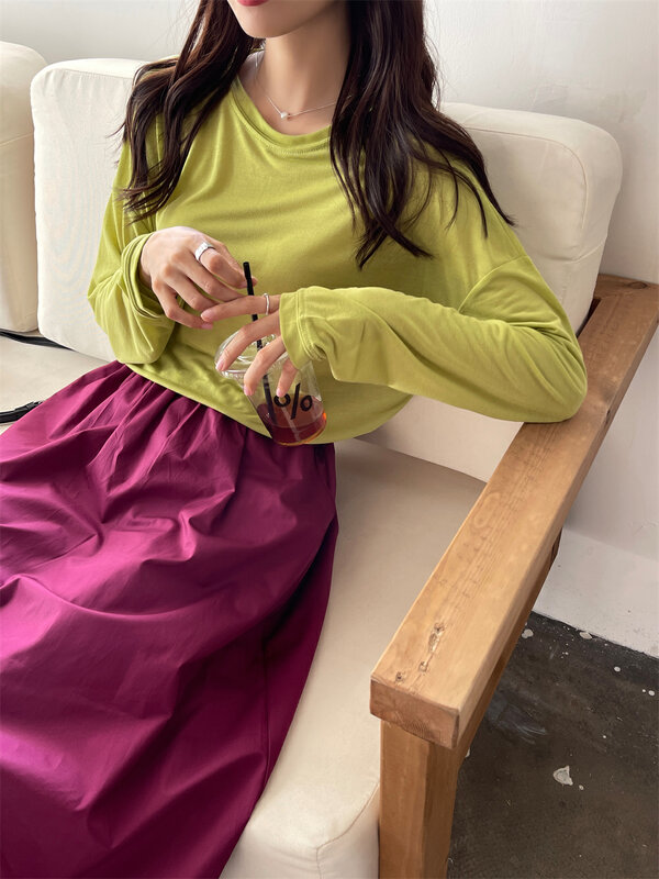 New year in early spring! [mm.c] fashionable casual sunscreen shirt long sleeve T-shirt 25908 # XJ