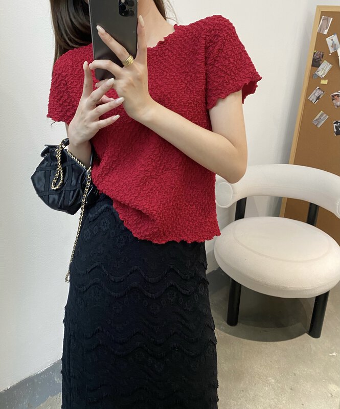 [modern 197] simple Korean aging shirt 61123# LSL