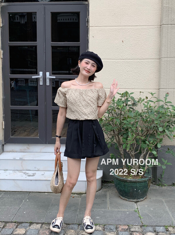 [APM yuroom] temperament wrinkled fashion shirt ys2-8055\lsl