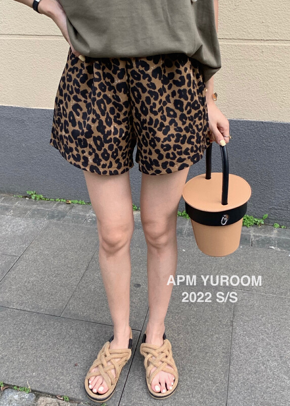 [APM yuroom] Korean high waist slim casual shorts ys2-8101 \lsl