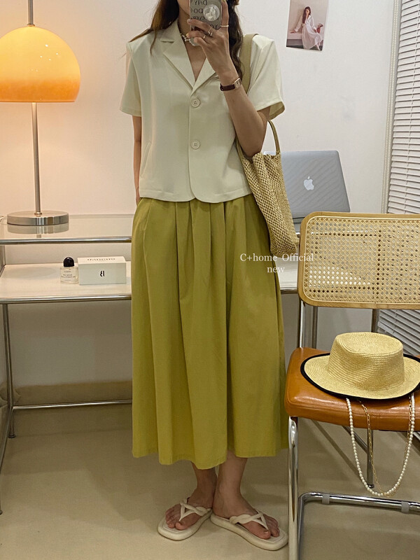 Original price 73.72! [c+home] Korean shoulder pad stand up suit 68820 \hbx