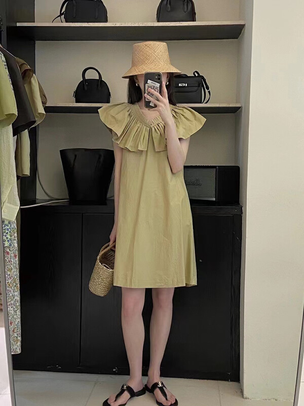 [Zoe Zoe] Korean loose and versatile dress c1066# zjy