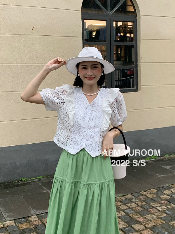 [APM yuroom] sweet and gentle lace blouse ys1-8103 \lsl