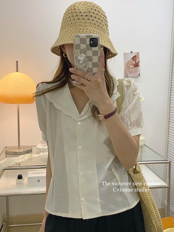 New in early summer! [c+home] slim fashion shirt 68823 \hbx