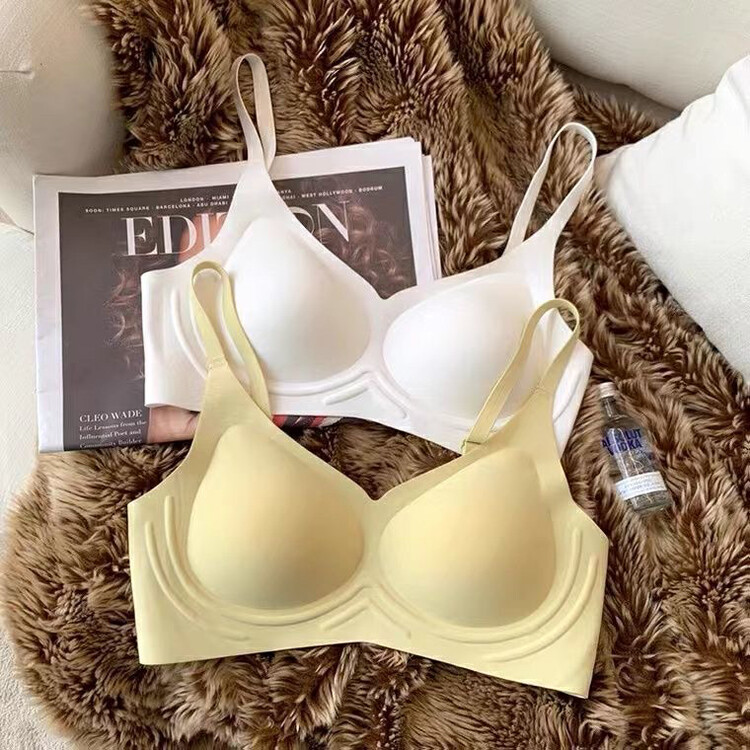 [KD] non marking latex cotton non steel ring bra 1768# hjy