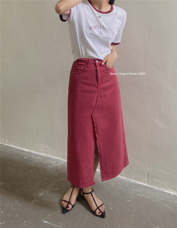 [Boran · Boran] high waist slim skirt ys1-22b7378 \lsw