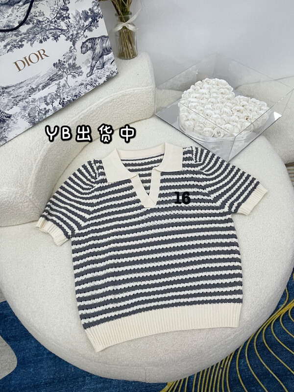 [O.S] aging striped polo collar shirt 620# ozq