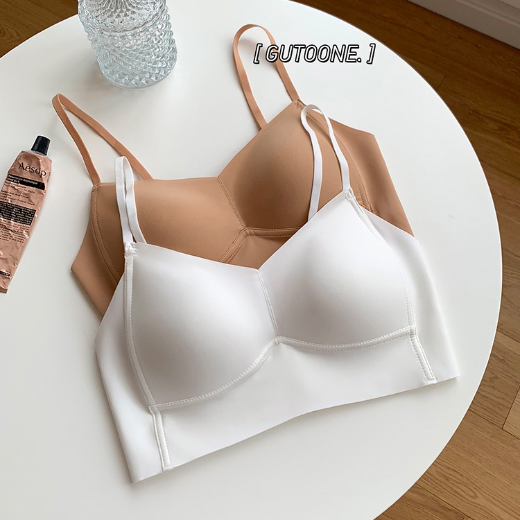 [KD] traceless sports thin rimless comfortable bra 1751 \hjy