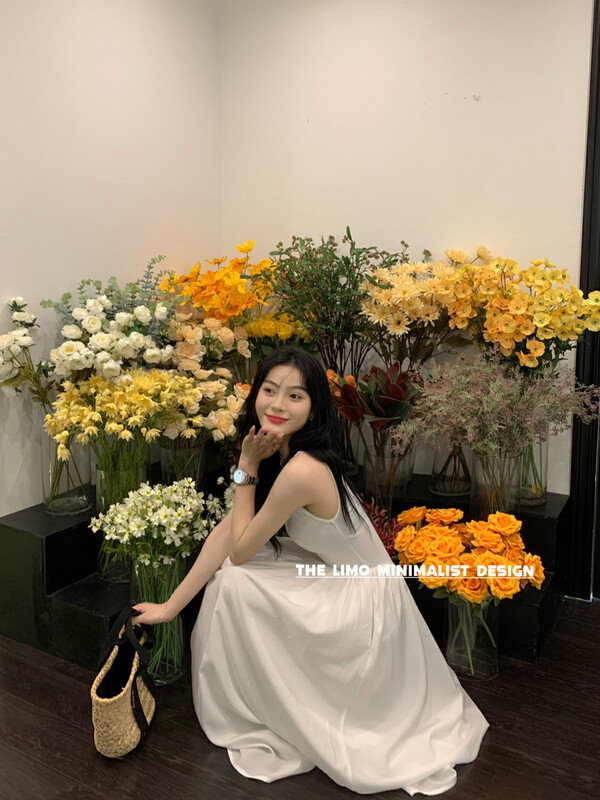 [the limo] Korean slim vest dress 6723# XYJ