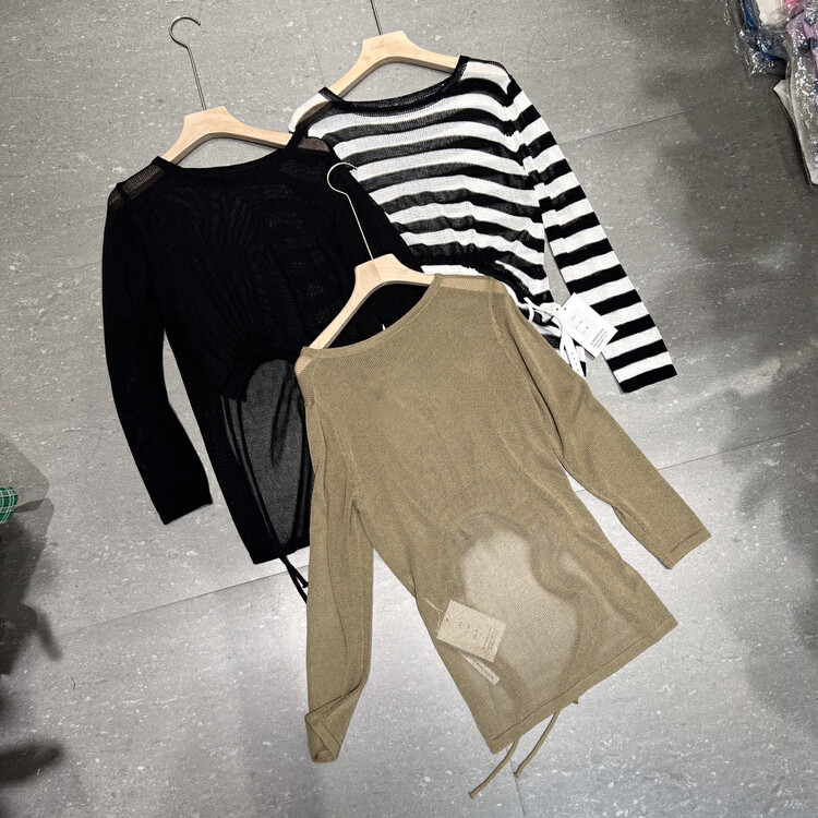 [o.shazidian] simple and versatile comfortable blouse 6061# CSX