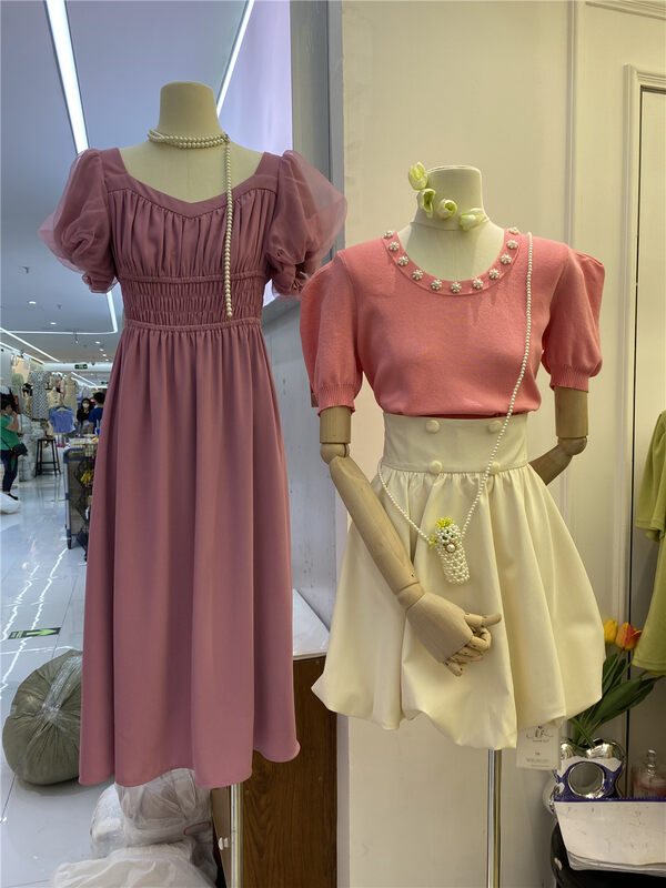 [koose kuser] pleated lady dress (only skirts) 62619# WPL