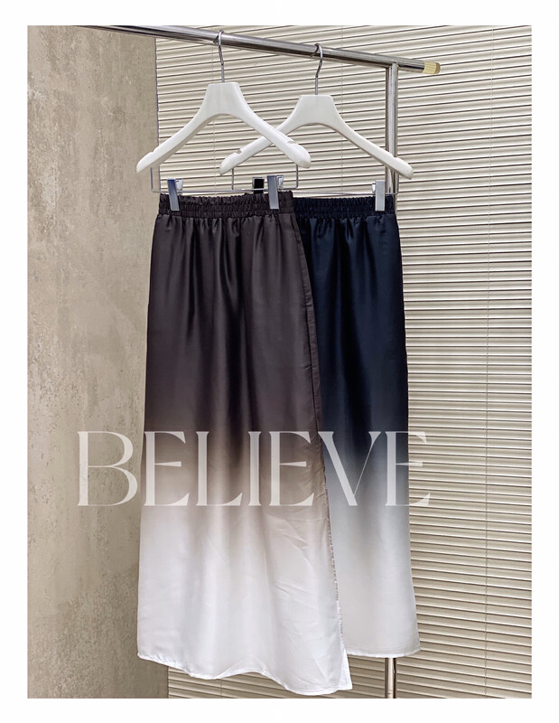 [believe] chic, soft, halo dyed skirt with new Chinese style bl8392# JJ