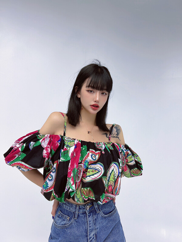 [d.two D2] online hot girl style bra vest / suspender 2221285# zxl