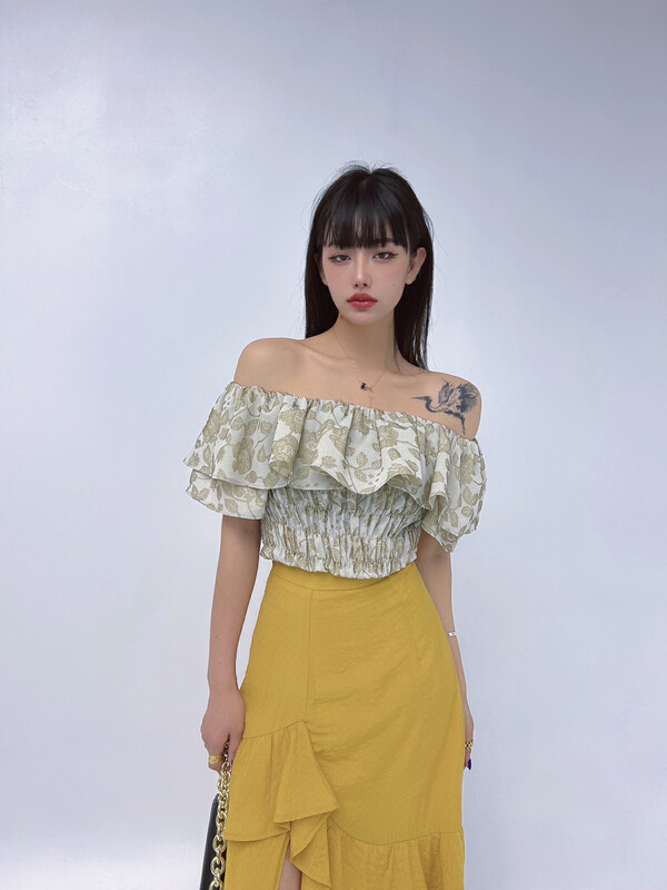 [d.two D2] slim temperament, versatile shirt 2221288# zxl