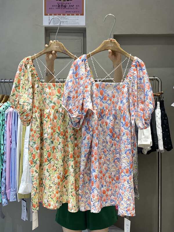 [yj.simple] Korean version lady sweet dress y003-3043# ozq