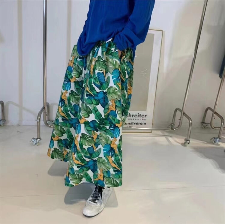 [JY] idyllic floral slim skirt 6695# CLS