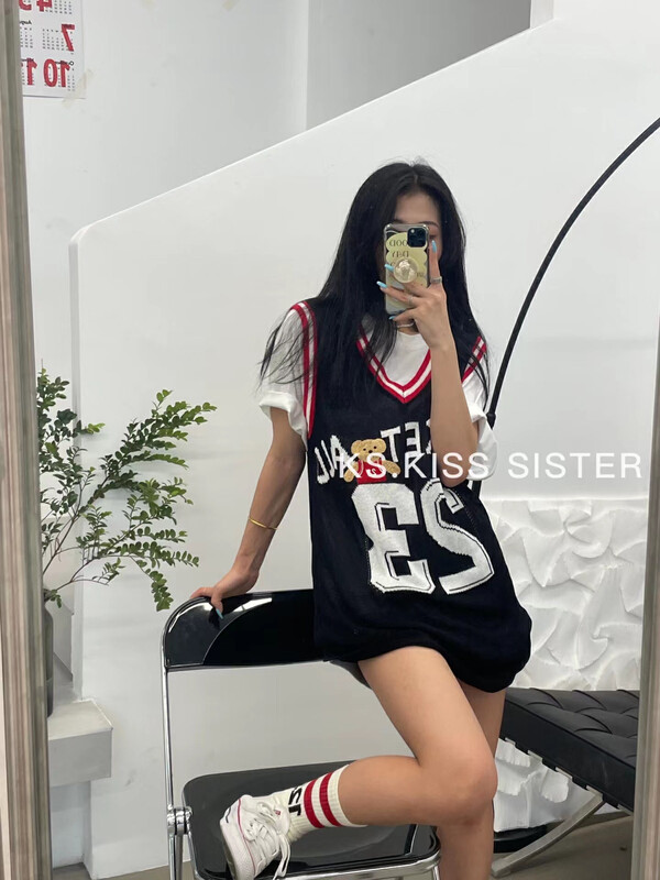 [KS] American sports casual women's summer loose Pullover vest / sling m21006\cqw