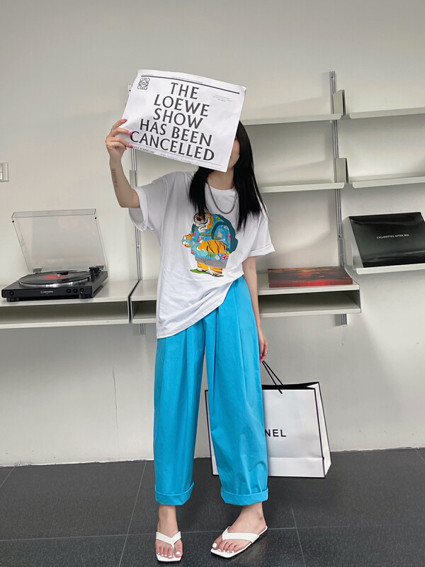 Original price 88.99! [yj.simple] Korean version simple casual pants y003-957# ozq