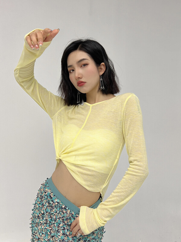 [d.two D2] simple and versatile loose shirt 2121131 \zxl