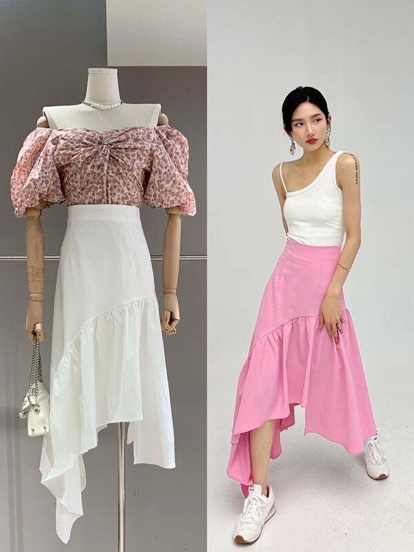 [d.two D2] fashion temperament irregular skirt 2229067 \csx
