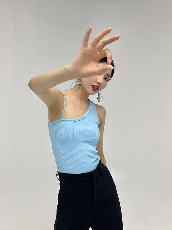 [d.two D2] Spice Girls' short versatile vest / sling 2121225# zxl