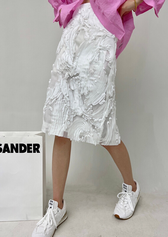 The original price is 98.99! [d.two D2] three dimensional ladies' big brand simple skirt 2129506# CSX