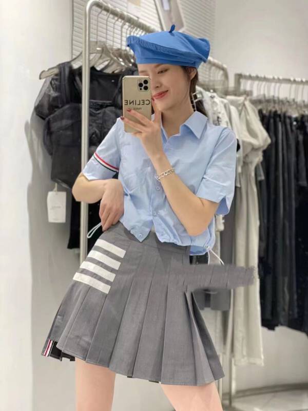 Original price 50.76! [I-D] Korean style drawstring shirt ys8263 \ll