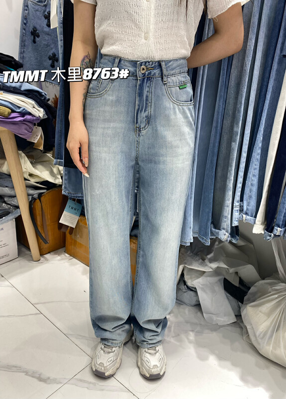 [jiajiatmmt Muli] loose and versatile fashion gradient jeans 8763# L