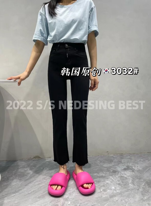 [Korean original] versatile summer style smoke tube jeans 3032 × Fhx