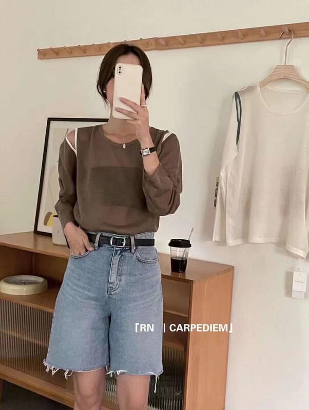 [RN] Korean loose and versatile lazy style sweater 81336 \ll