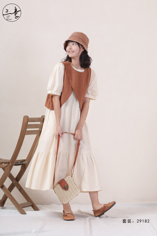[original three element clothing] simple temperament leisure literary style suit 29182