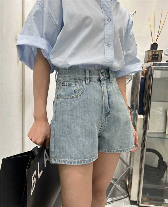 [t-platform] Korean casual skinny denim shorts 8560# cqw