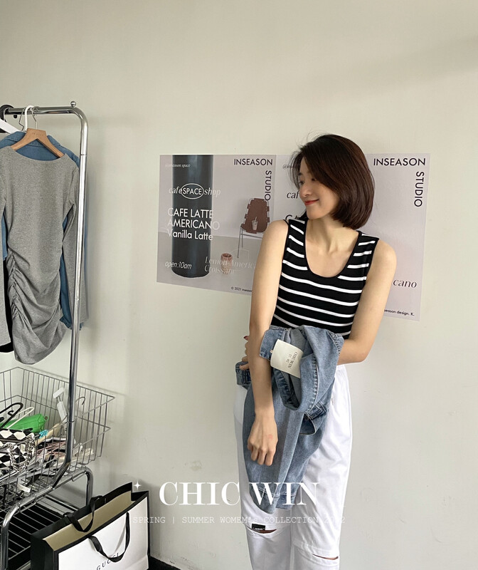 [chic win] Korean style simple fashion vest / suspender 2300 \csx