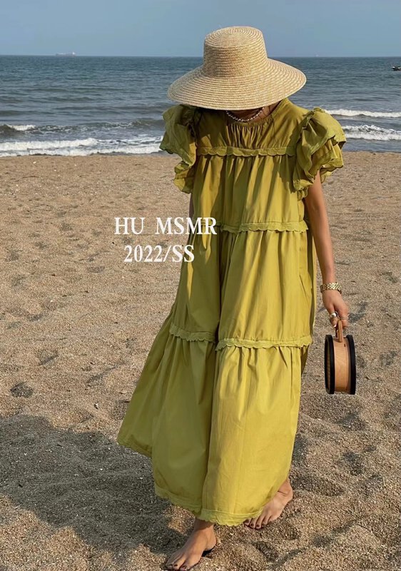 [cauliflower family] pleated lady slim dress 89176 \ll