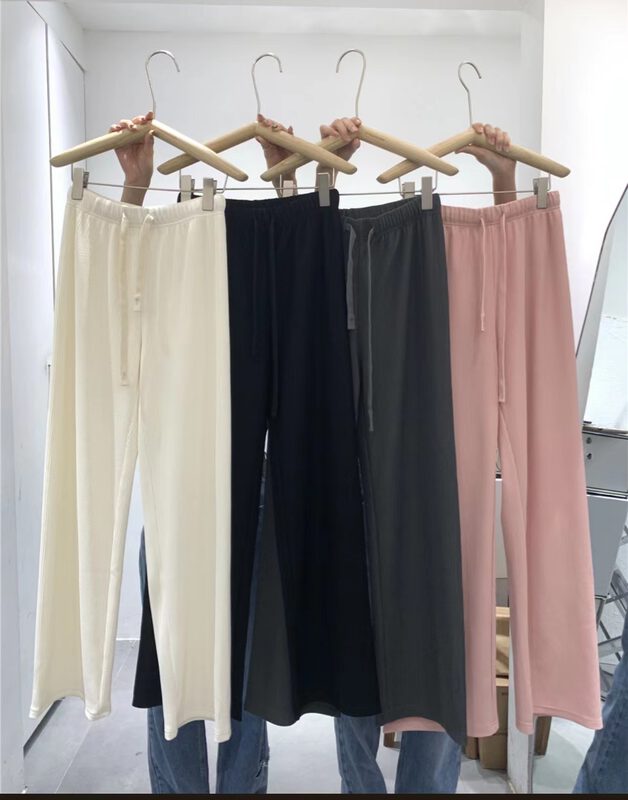 Original price 118.19! [t-platform] Plaid fashion straight casual pants 2209-1t# cqw