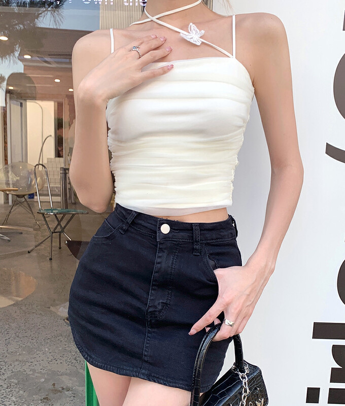 [h.max] sexy fashion slim fitting butterfly vest / suspender c6989# ozq
