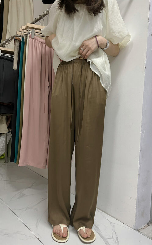 [tiantianjia] sagging elastic waist slim casual pants 986# XYY